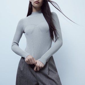 Zara Fitted Sweater, SIZE XS, SLIM FIT, “Gently Used”